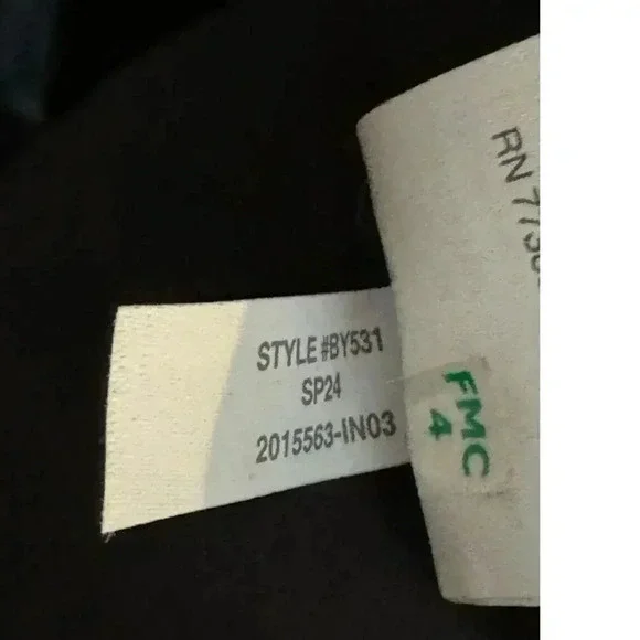 NEW‎ J. Crew Women’s Medium Black Smocked midi dress NWT - Picture 8 of 8